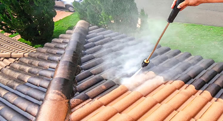 Lavação de telhados